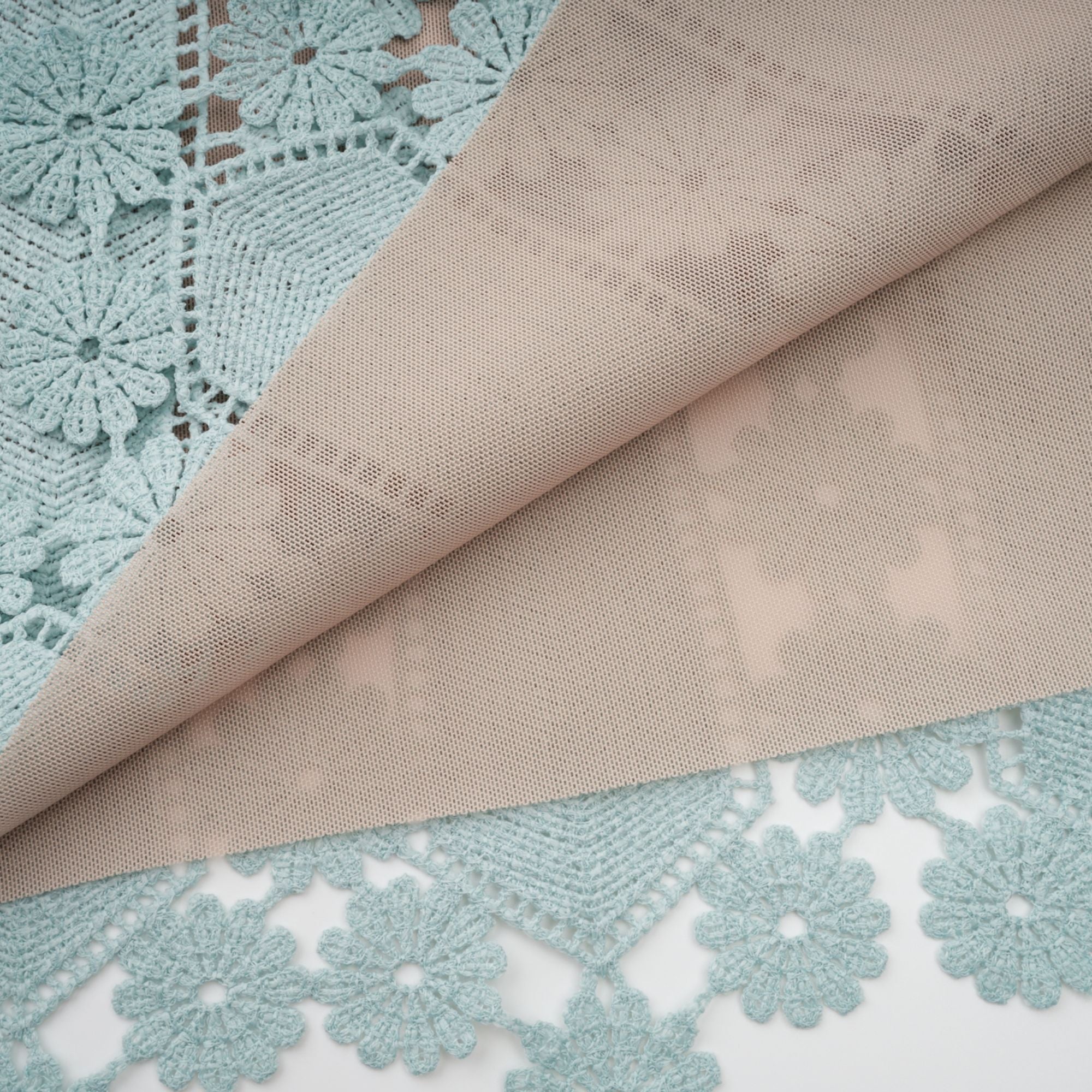 Océane green floral embroidered midi dress (Final Sale)