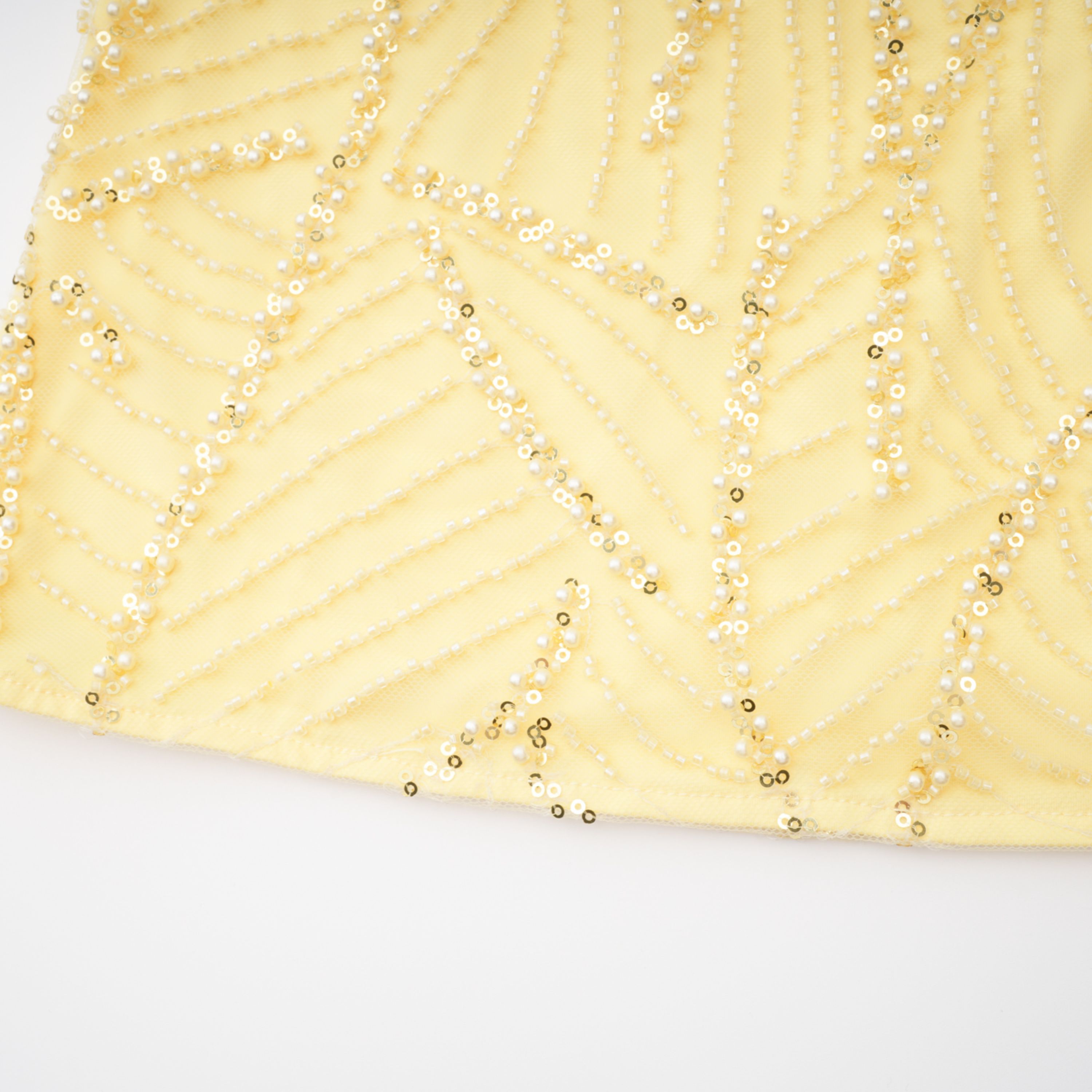 Antonia Yellow Halterneck Bow Maxi Dress