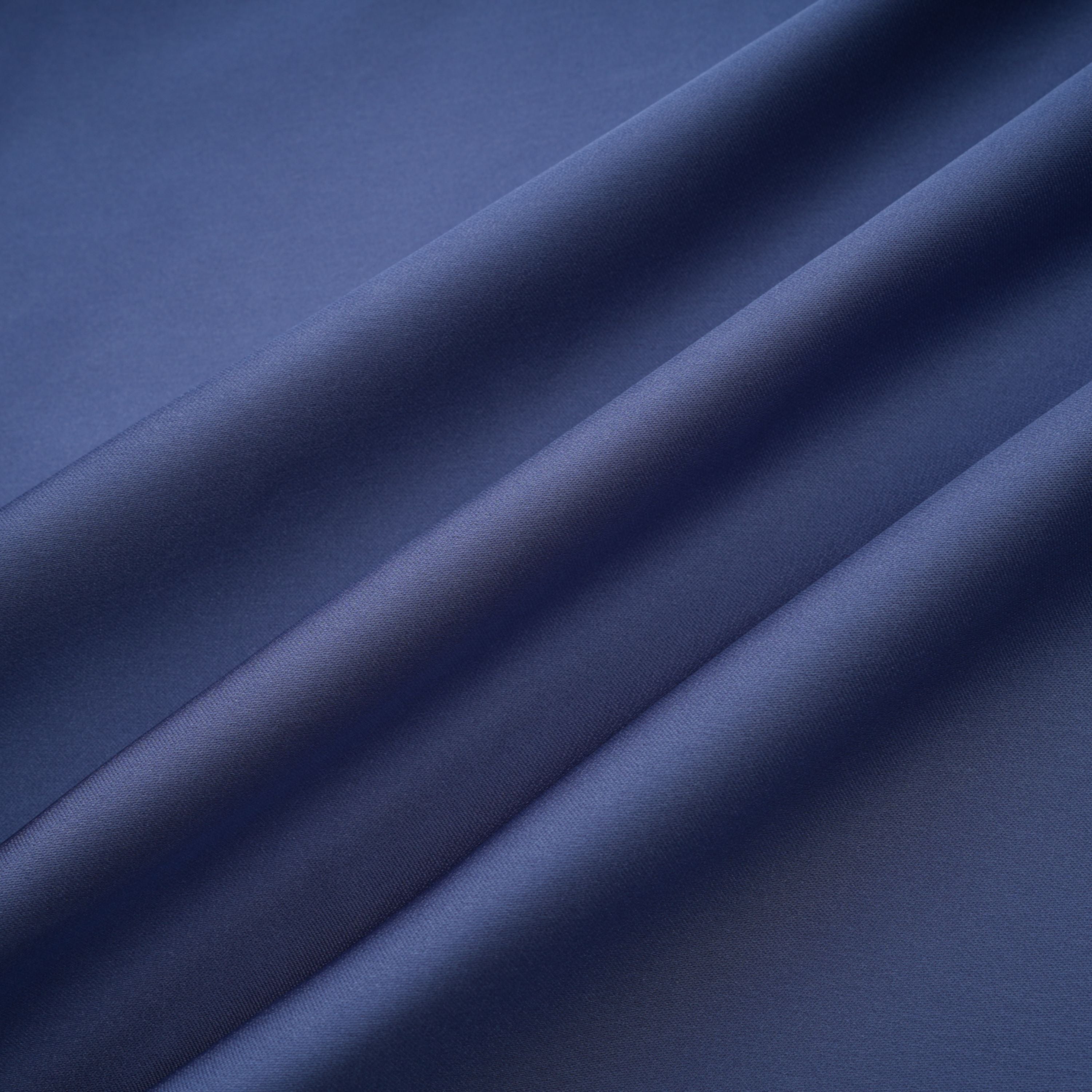 Angelína Blue Diagonal Pleated Gathered Maxi Gown