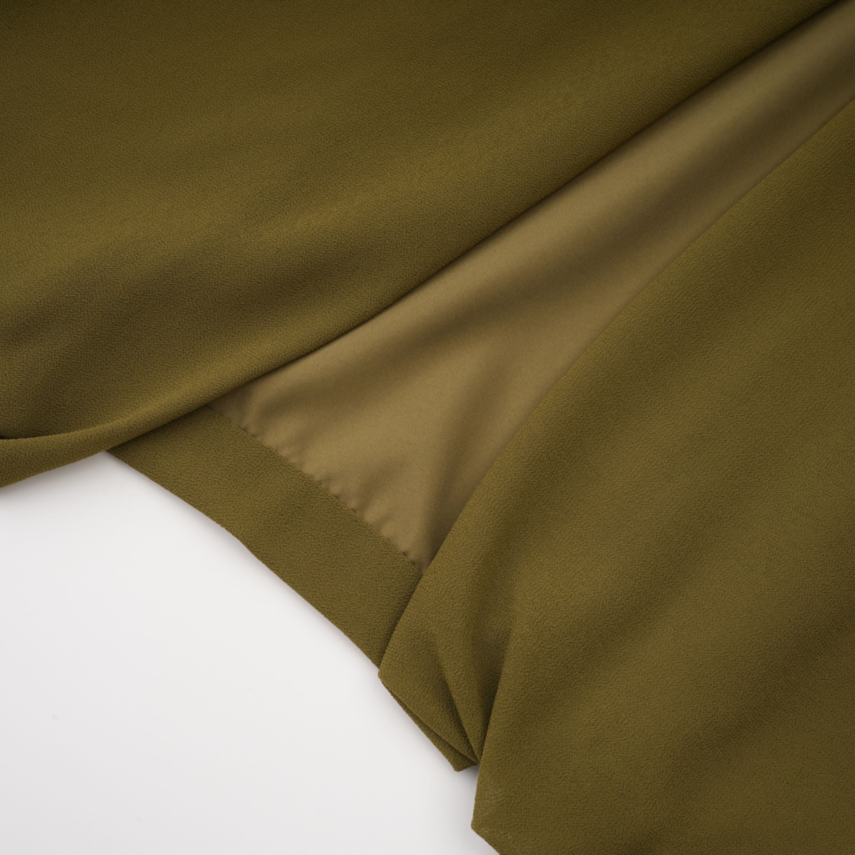 Sidonie Atrovirens Asymmetrical Maxi Gown (Without Gloves)